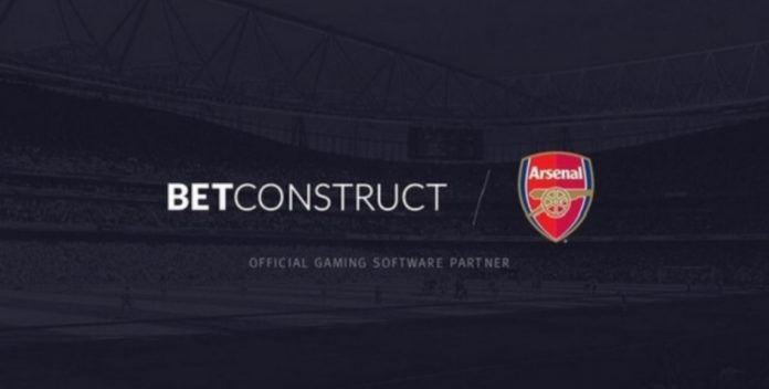 BetConstruct aparece pela primeira vez no Emirates Stadium