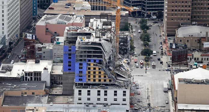 Edifício-onde-será-o-Hard-Rock-em-New-Orleans-Desaba