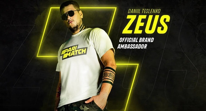 Daniil “Zeus” Teslenko Se Torna o 1º Embaixador de eSports da Parimatch