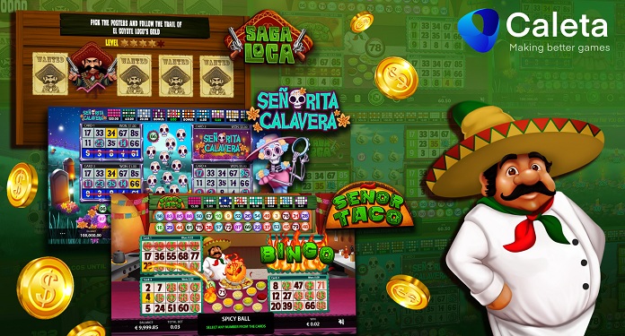 Caleta Gaming Apresenta Novos Jogos de Bingo com Temática Mexicana