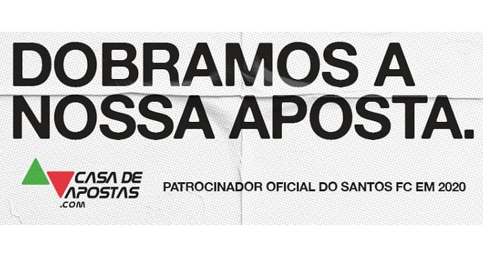 Casa de Apostas Prorroga Patrocínio com o Santos até o Fim do Brasileirão