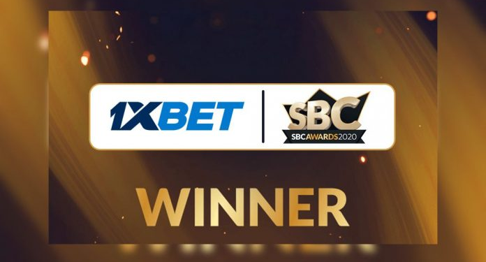 1xBet foi eleito Operador de eSports do ano no SBC Awards 20201xBet foi eleito Operador de eSports do ano no SBC Awards 2020