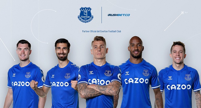 Rushbet Becomes Official Partner Of Everton Fc In The Colombian Market