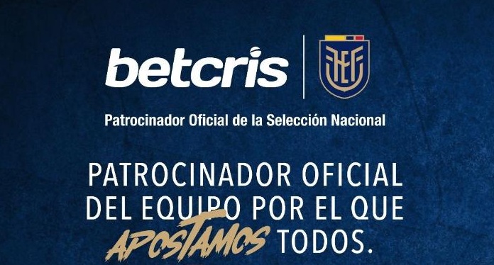 Betcris se torna patrocinadora oficial da seleção do Equador