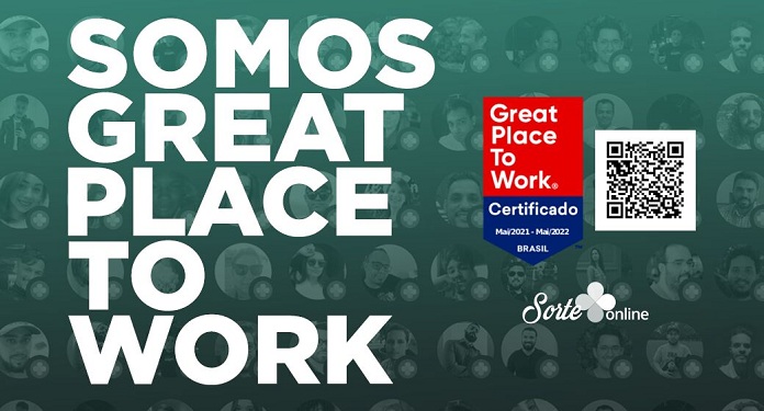 Grupo Sorte Online achieves Great Place To Work certification
