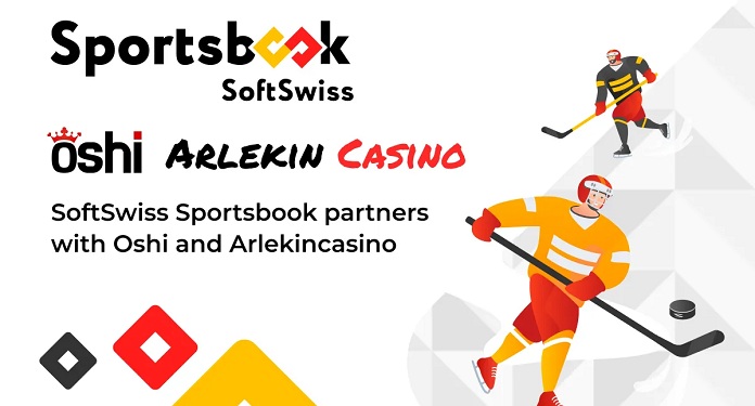SoftSwiss Sportsbook anuncia acordos com cassinos online Oshi e Arlekincasino