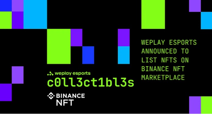 Binance and WePlay Esports announce release of toStoryline’ collection tokens