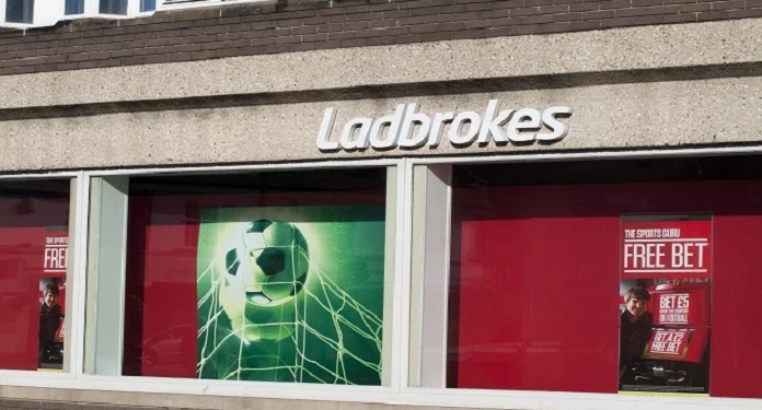 Ladbrokes advertising is banned in the UK for 'displaying problems with gambling'
