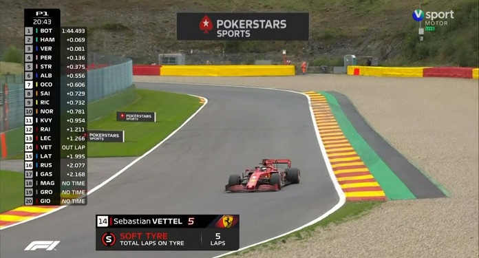 PokerStars is the new official sponsor of Formula 1 betting
