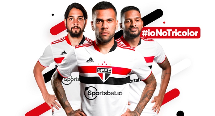 Sportsbet.io fecha patrocínio máster com São Paulo por três anos e meio
