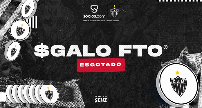 Atlético-MG se torna primeiro clube do mundo a esgotar Fan Token na Socios.com