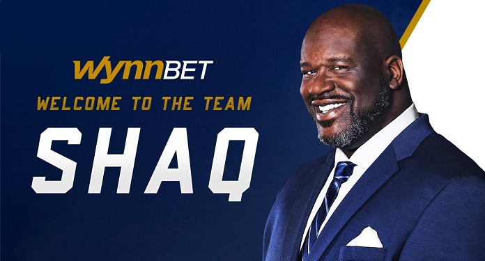 Shaquille O'Neal is the new ambassador for the WynnBET betting app
