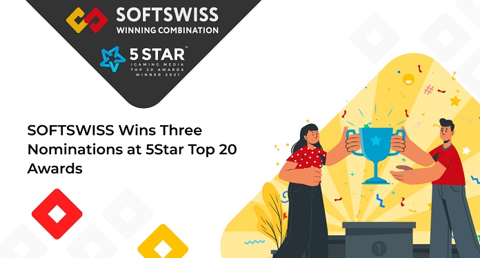 Three SOFTSWISS representatives are awarded at the 5STAR Top 20 Awards