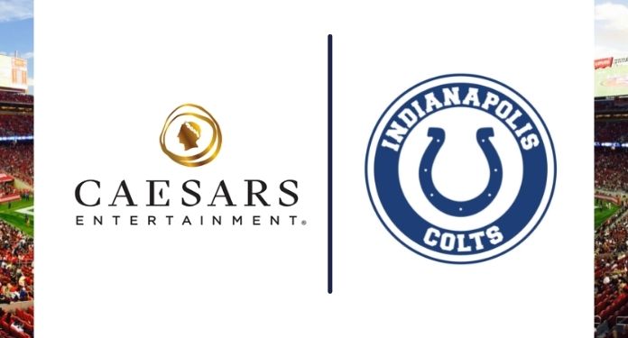 Colts announce partnership with Caesars Entertainment