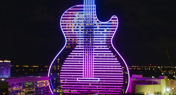 Hard Rock International planeja hotel em Las Vegas em formato de guitarra com a compra do Mirage