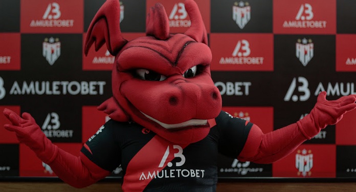 Casa de apostas AmuletoBet segue como patrocinadora máster do Atlético-GO em 2022