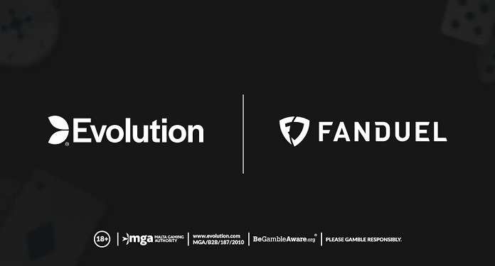 Evolution e FanDuel Group estendem acordo de jogos de cassino ao vivo
