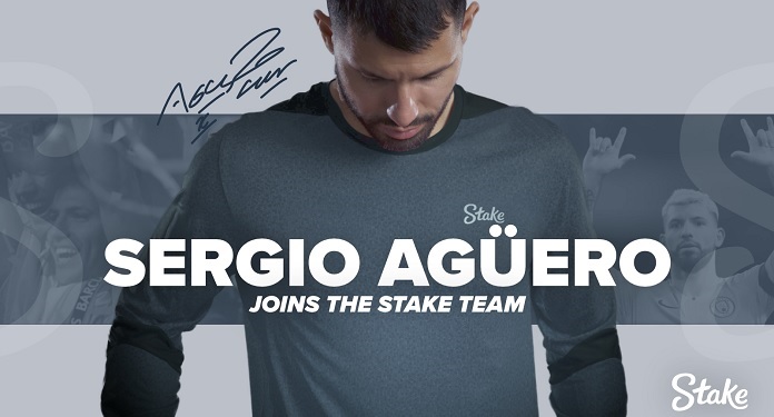 Ex-jogador de futebol, Sergio Aguero é o novo embaixador da Stake.com