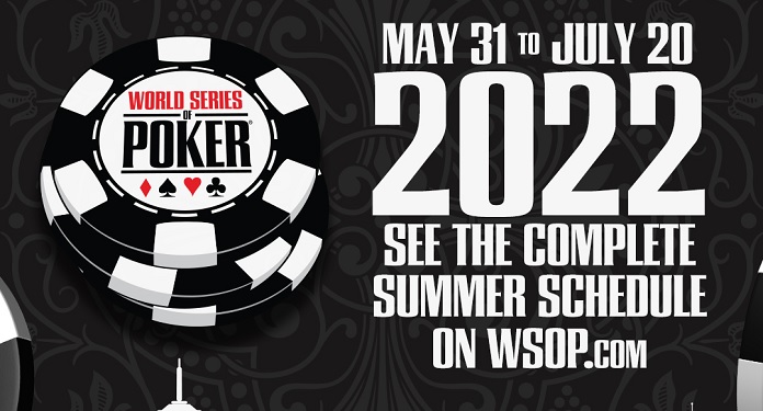 Torneio da World Series of Poker ocorrerá em Las Vegas Strip em 2022
