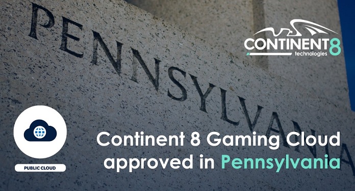 Continent 8 receives authorization to launch its Gaming Cloud product in Pennsylvania