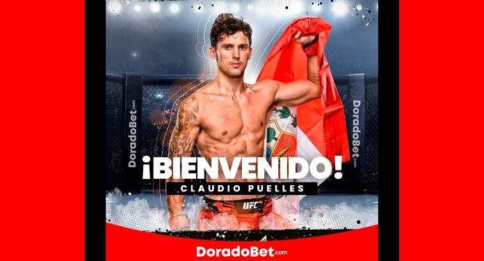 DoradoBet bets on the only Peruvian fighter in the UFC, Claudio Puelles