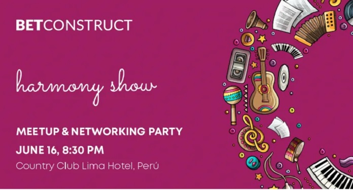 BetConstruct apresenta o Harmony Show em Lima, no Peru