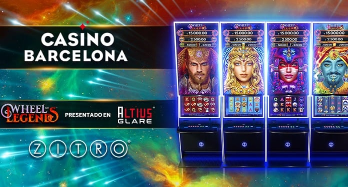 Jogo Wheel of Legends da Zitro chega ao Casino Barcelona