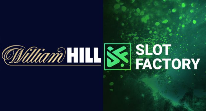 William Hill anuncia parceria de apostas e conteúdos com a Slot Factory