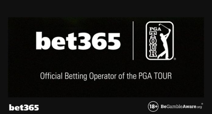 bet365 becomes official PGA Tour bookmaker until 2024