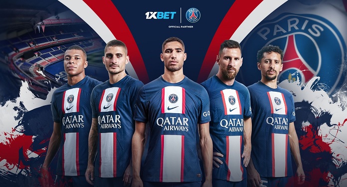 Casa de apostas 1xBet é a nova parceira do Paris Saint-Germain na África e na Ásia