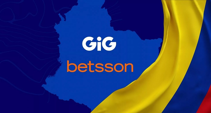 GiG assina acordo de 2 anos com a Betsson voltado ao mercado colombiano