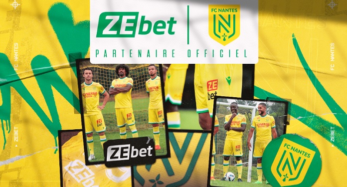 Site de apostas Zebet patrocinará Nantes pelas próximas três temporadas
