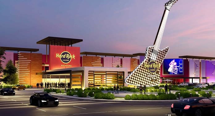 Hard Rock Casino Rockford começa a ser construído