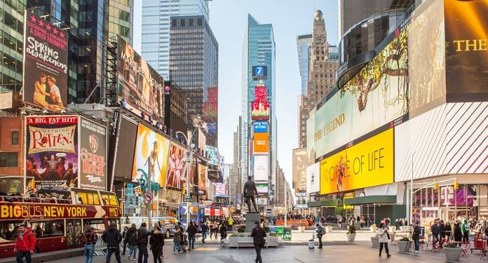 Caesars e SL Green anunciam plano para um cassino em plena Times Square