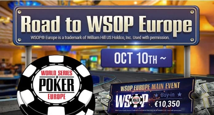 GGPoker lança ‘Road to WSOP Europe 2022’