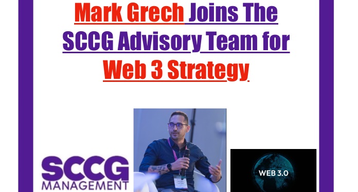Mark Grech se junta à equipe consultiva do SCCG para estratégia e conteúdo da Web 3