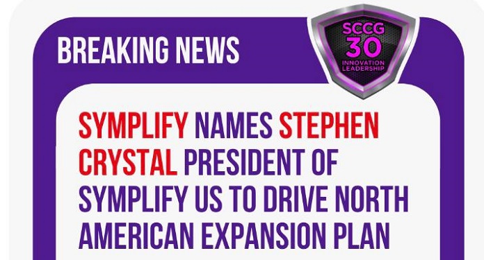 Visando expansão na América do Norte, Simplify nomeia Stephen A. Crystal como presidente da Symplify US