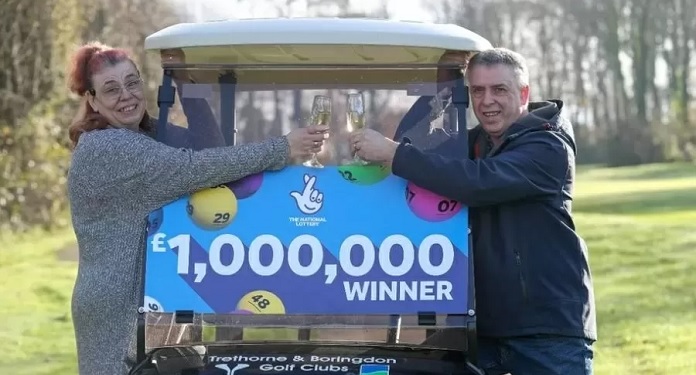 British couple win £1m lottery seven days before wedding