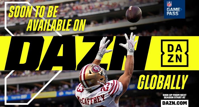 NFL and DAZN reach 10-year agreement to distribute International Game Pass