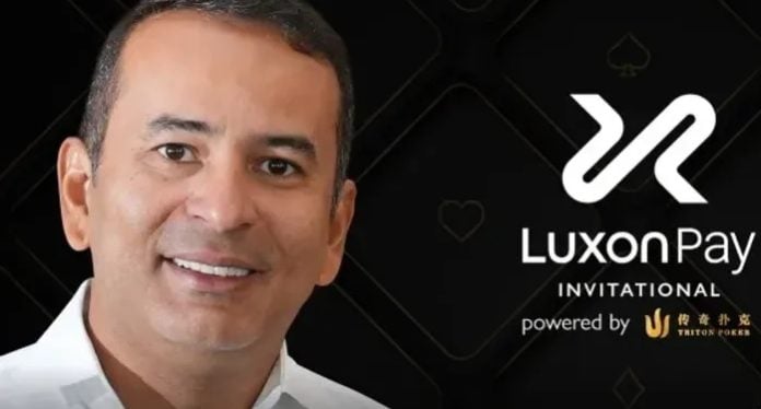Pixbet CEO Ernildo Santos represents Brazil on Day 2 of the $200K NLH Luxon Invitational
