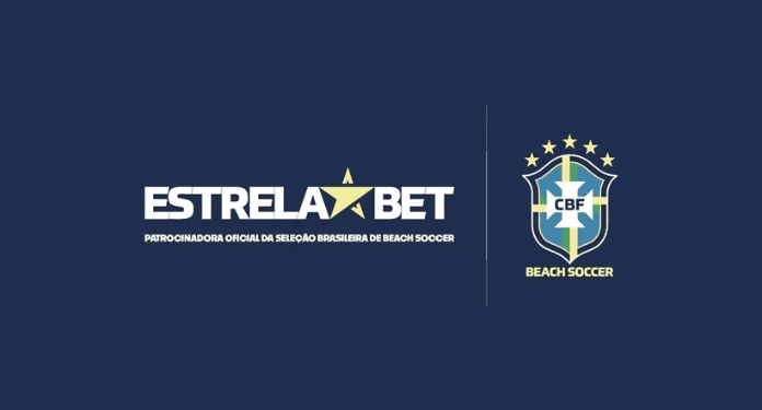 EstrelaBet fecha parceria com a Seleção Brasileira de Beach Soccer