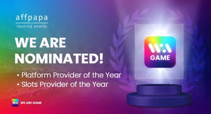 WeAreGame nominated for two AffPapa iGaming Awards 202 