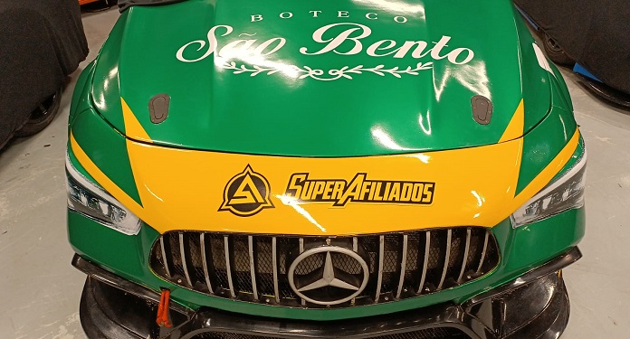 Super Afiliados é a nova patrocinadora do piloto da AMG Cup, Kim Camelo