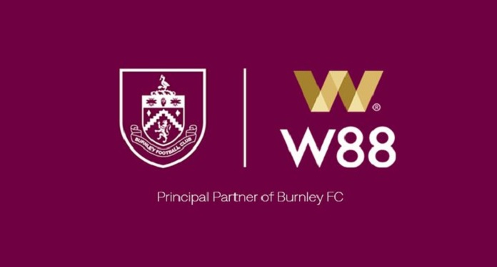 W88 signs season-long sponsorship of Premier League side Burnley