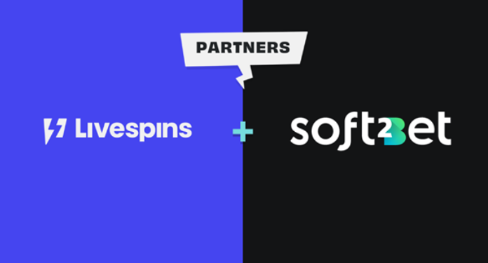 Soft2Bet fecha parceria com a Livespins
