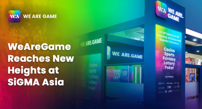 WeAreGame reaches new heights at SiGMA Asia (1)
