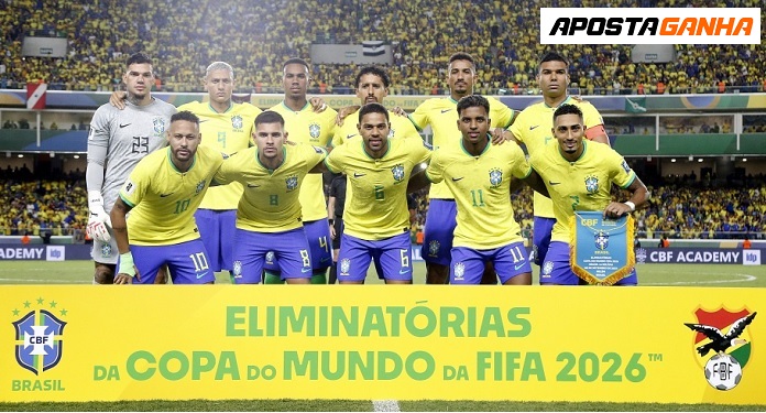 Aposta Ganha estará junto a seleção brasileira nas Eliminatória da Copa do Mundo