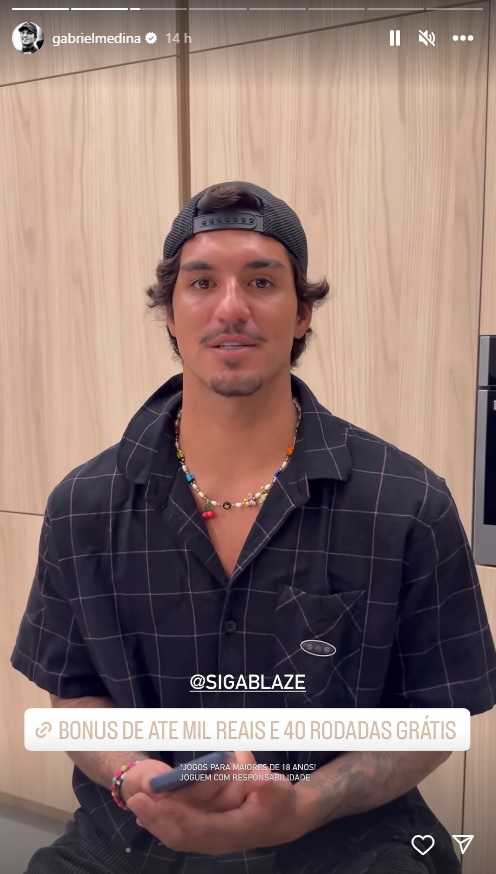 Gabriel Medina - Blaze fora do ar