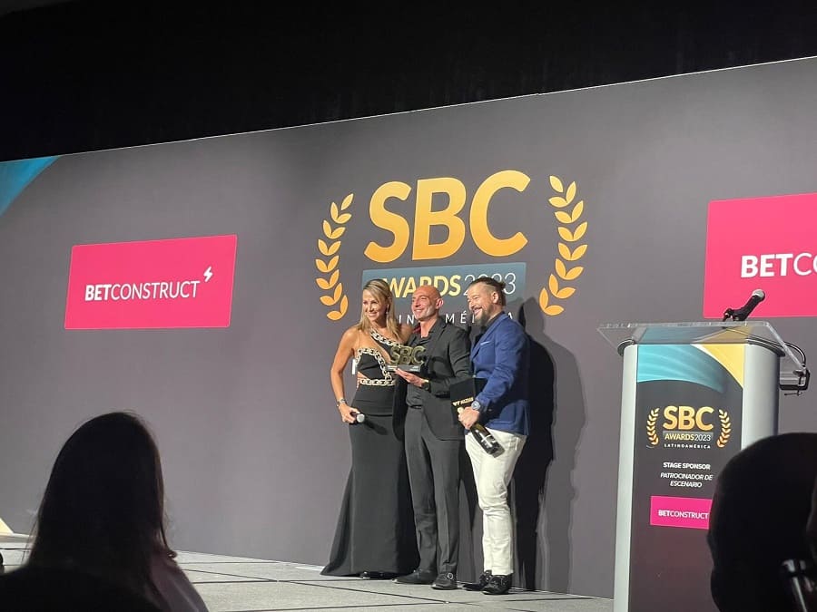 Betsson wins the Best Casino Operator award again at the SBC Awards