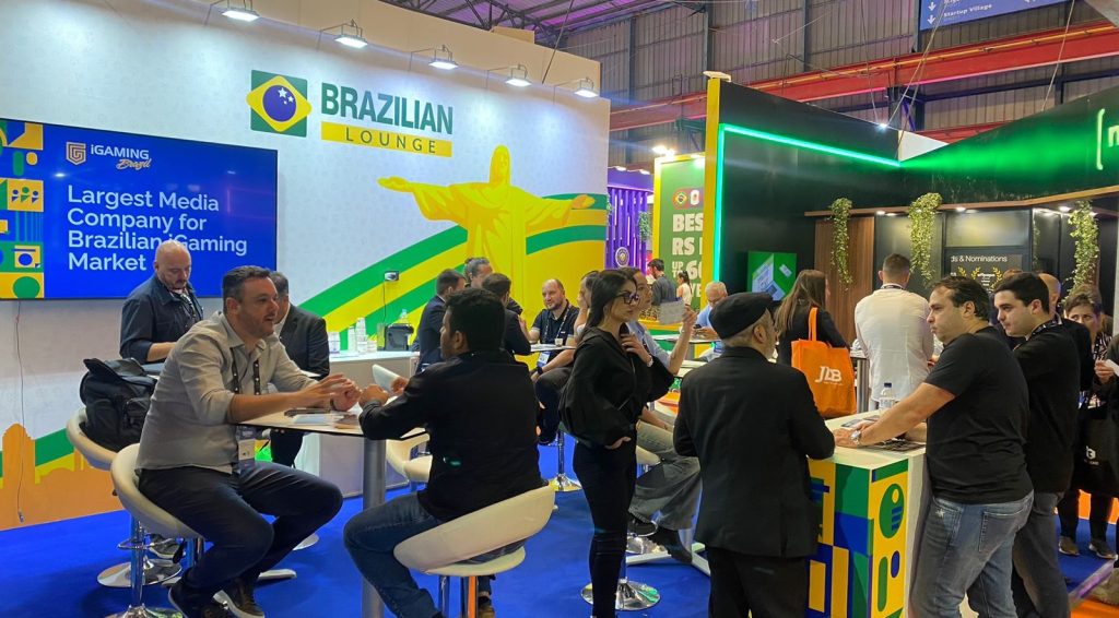 Present at yet another global event, the Brazilian Lounge attracted a significant audience every day
